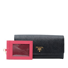 Large Saffiano Wallet