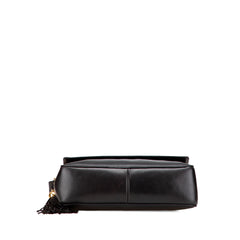 CC Lambskin Flap Tassel Crossbody
