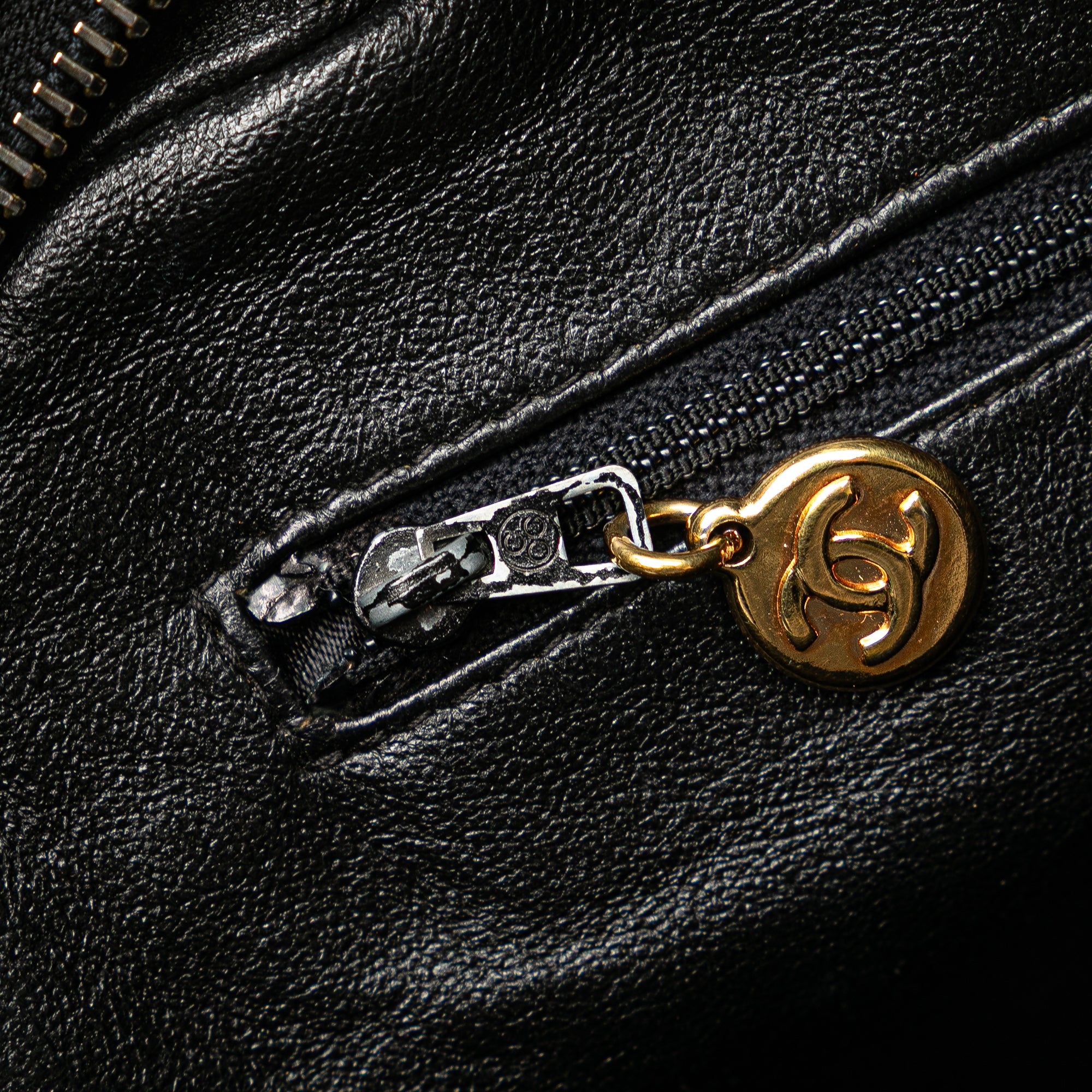 CC Lambskin Flap Tassel Crossbody