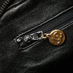 CC Lambskin Flap Tassel Crossbody