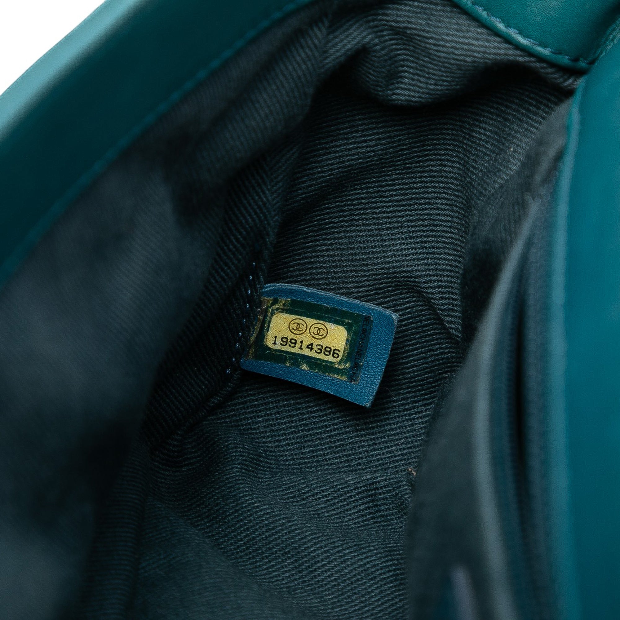 CC Quilted Lambskin East West Single Flap