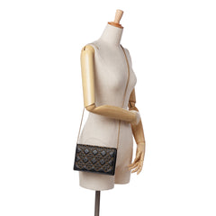 Studded Calfskin Cannage Lady Dior Wallet on Chain