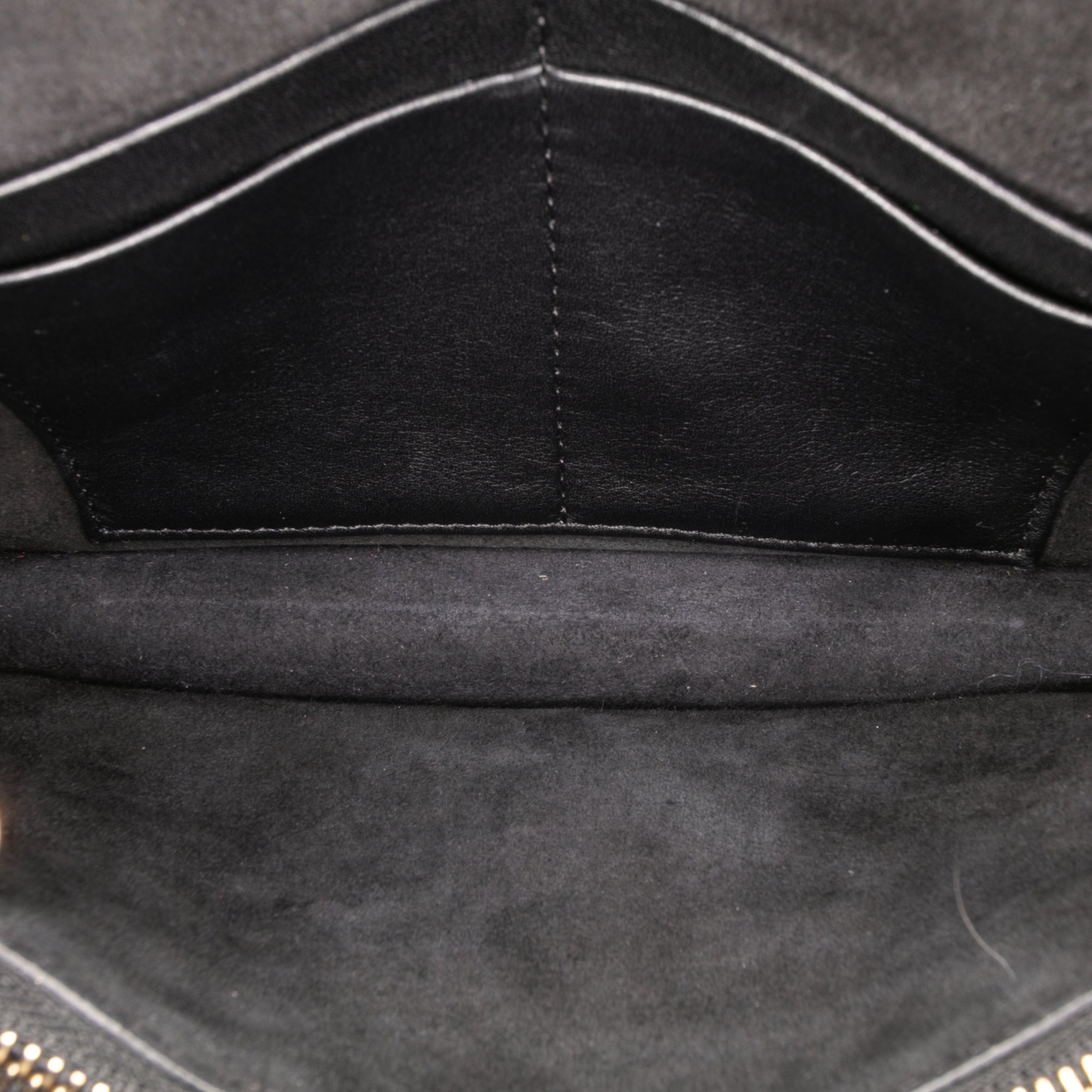 Studded Calfskin Cannage Lady Dior Wallet on Chain