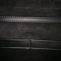 Studded Calfskin Cannage Lady Dior Wallet on Chain