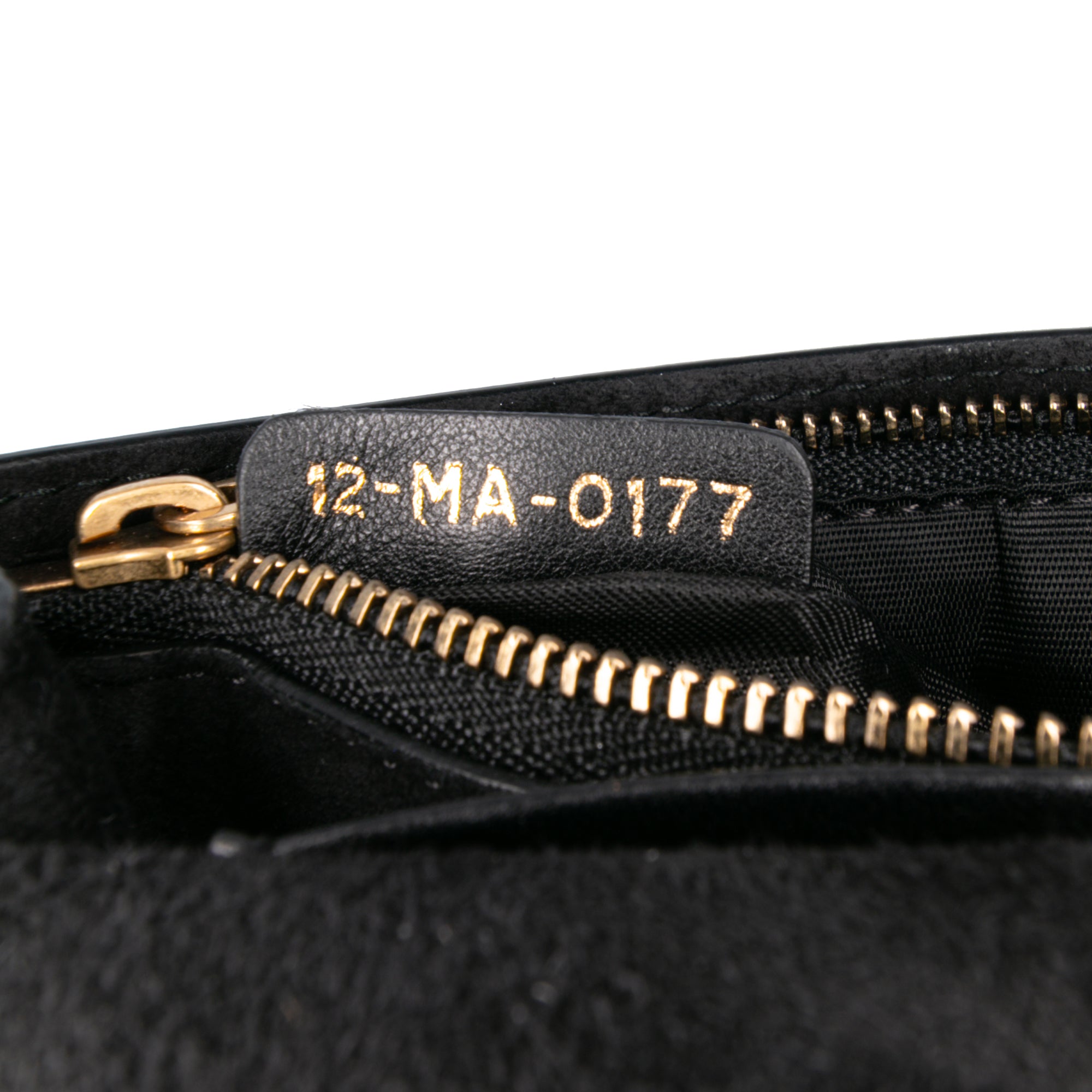 Studded Calfskin Cannage Lady Dior Wallet on Chain