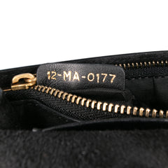 Studded Calfskin Cannage Lady Dior Wallet on Chain