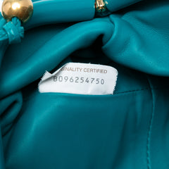 Patent Beaded Strap The Mini Pouch Crossbody