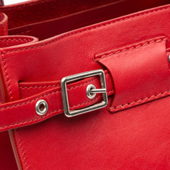 Leather Big Bag Bucket Crossbody
