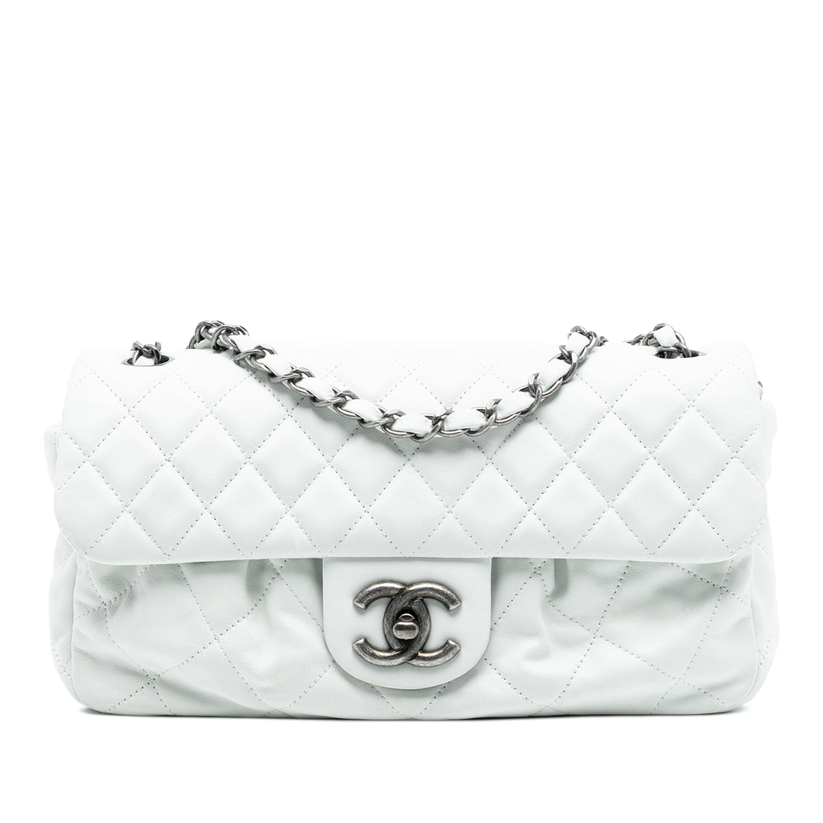 Quilted Calfskin Chic Quilt Flap