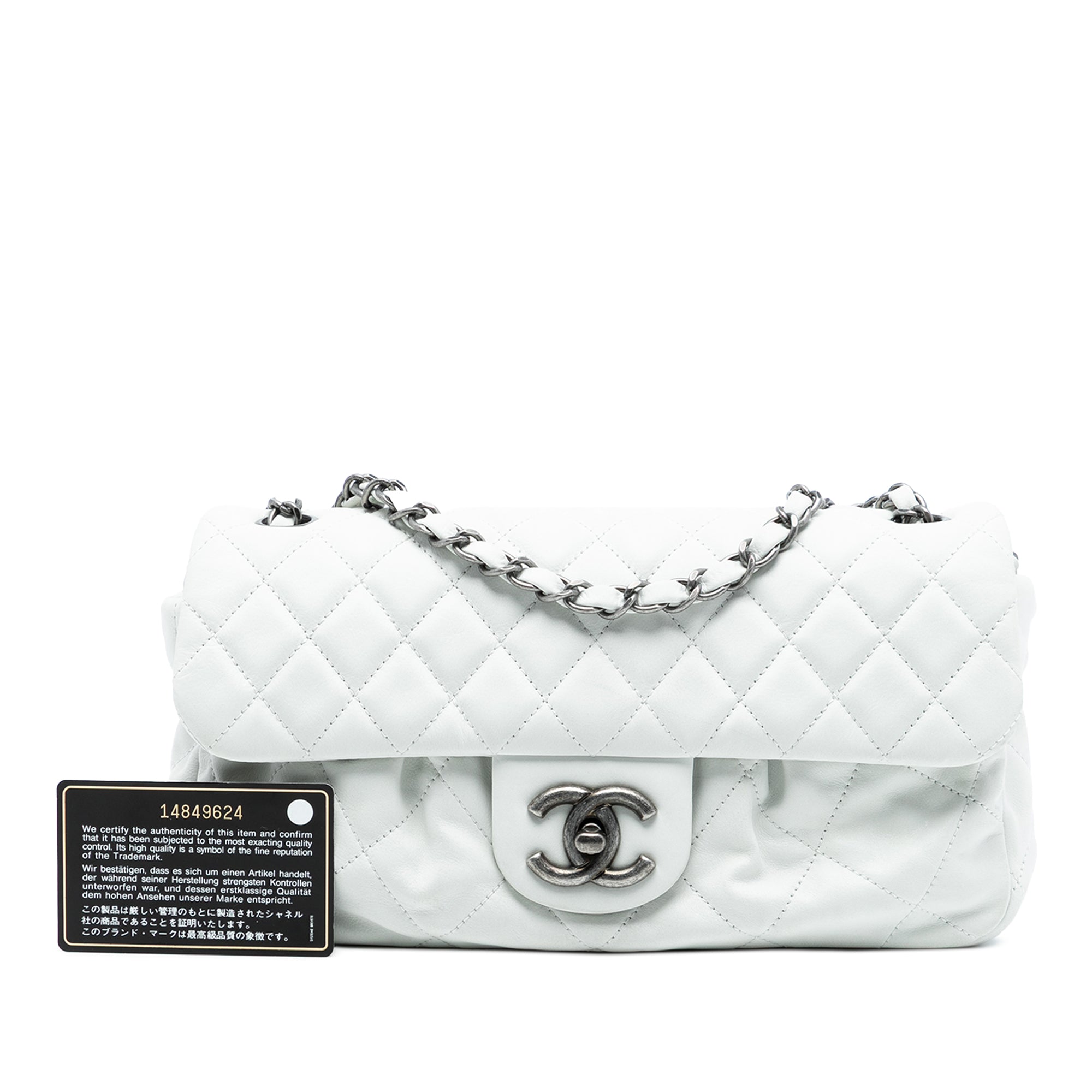 Quilted Calfskin Chic Quilt Flap