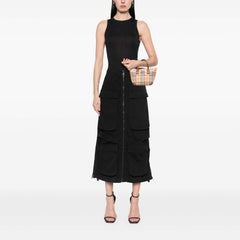 Haymarket Check Canvas Handbag