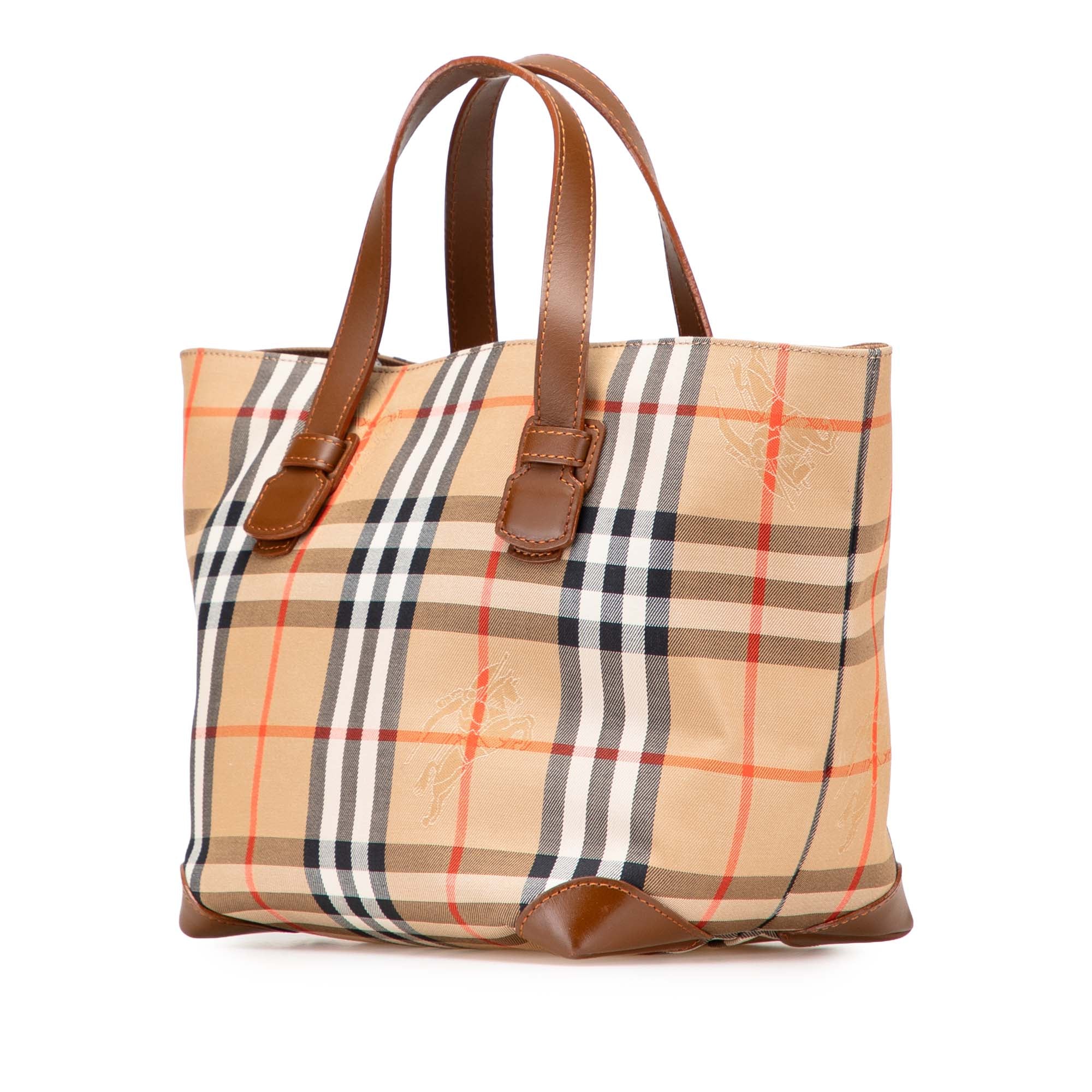 Haymarket Check Canvas Handbag