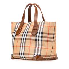 Haymarket Check Canvas Handbag
