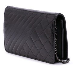 Lambskin Coco Boy Wallet On Chain