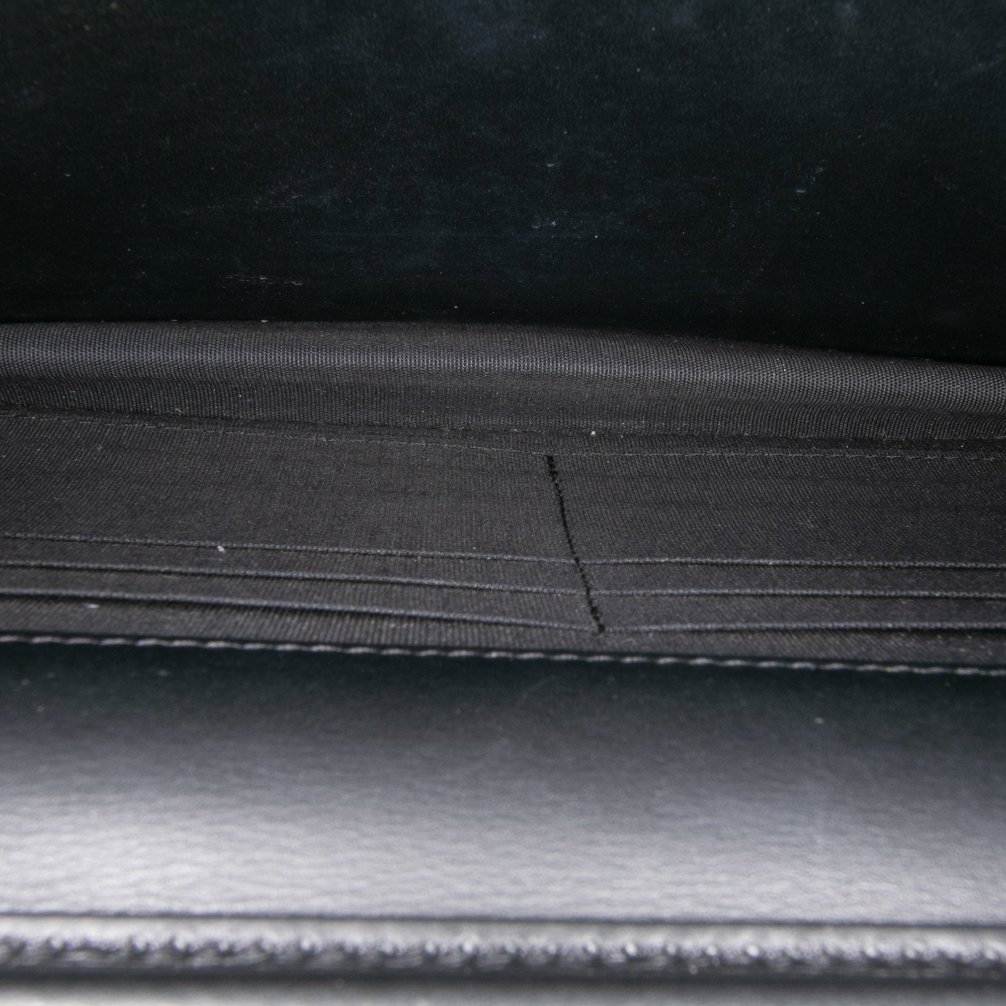 Lambskin Coco Boy Wallet On Chain