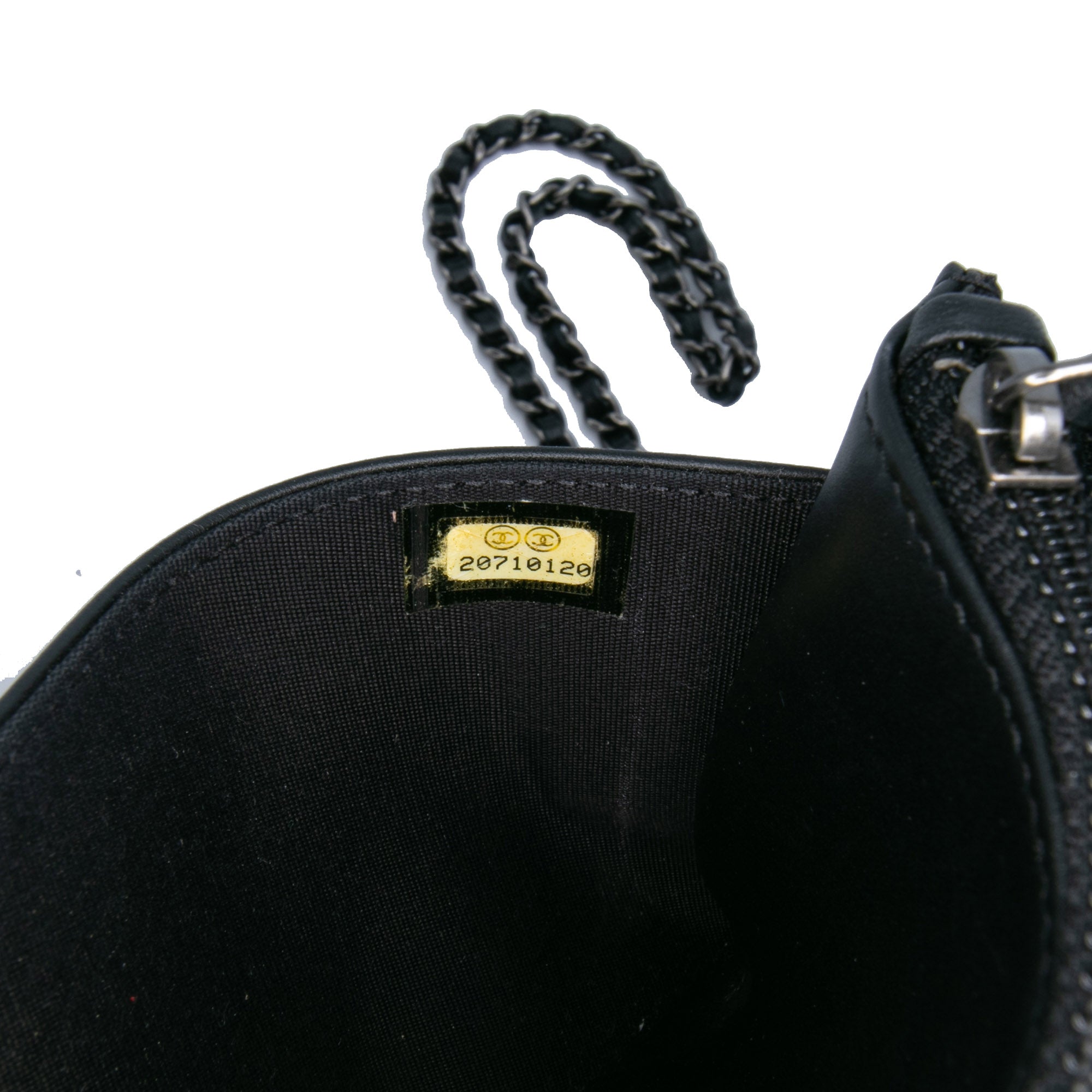 Lambskin Coco Boy Wallet On Chain