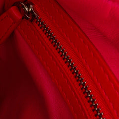 Medium Bicolor Lambskin Cannage Lady Dior