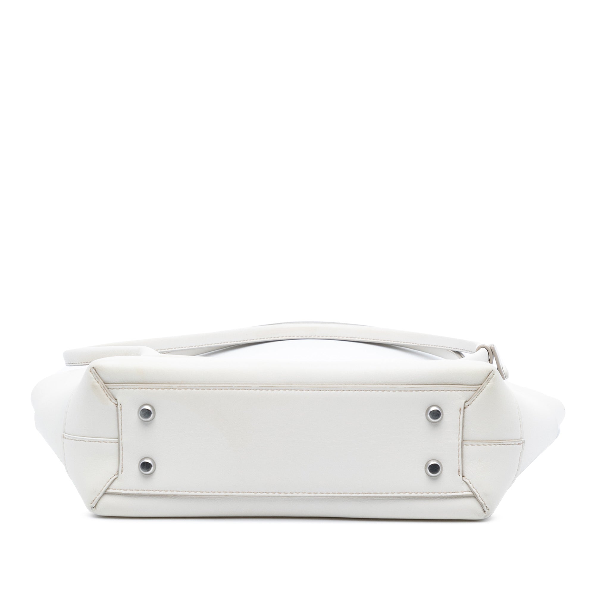 Small Calfskin Maxi Intrecciato Arco Satchel