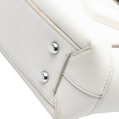 Small Calfskin Maxi Intrecciato Arco Satchel