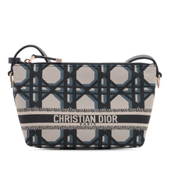 DiorTravel Technical Fabric Macrocannage Nomad Pouch