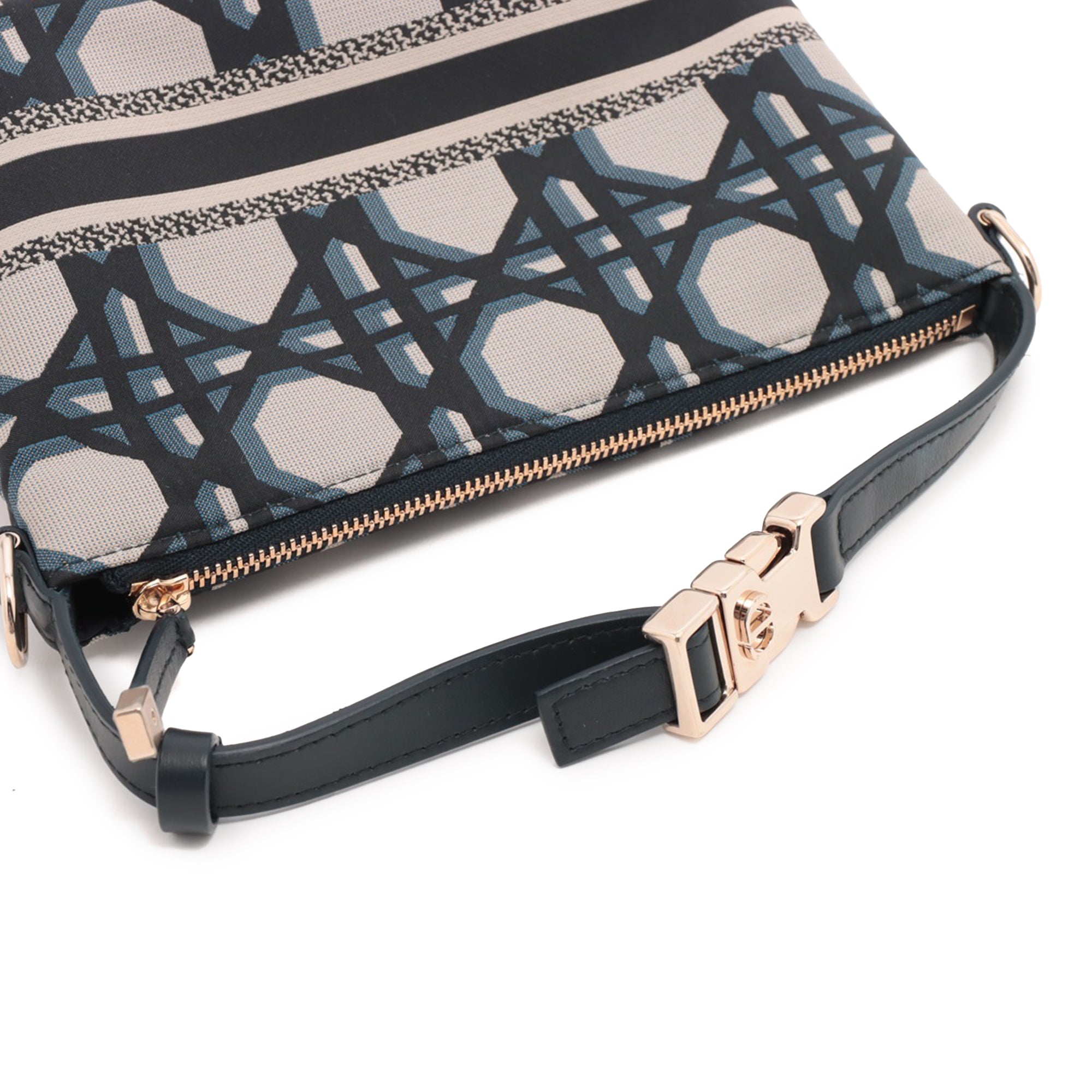 DiorTravel Technical Fabric Macrocannage Nomad Pouch