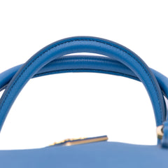 Large Saffiano Lux Promenade Satchel
