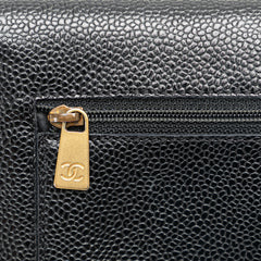 CC Caviar Trifold Wallet