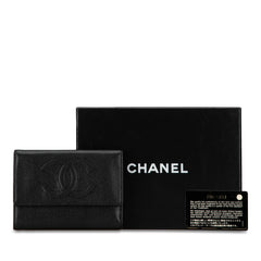CC Caviar Trifold Wallet