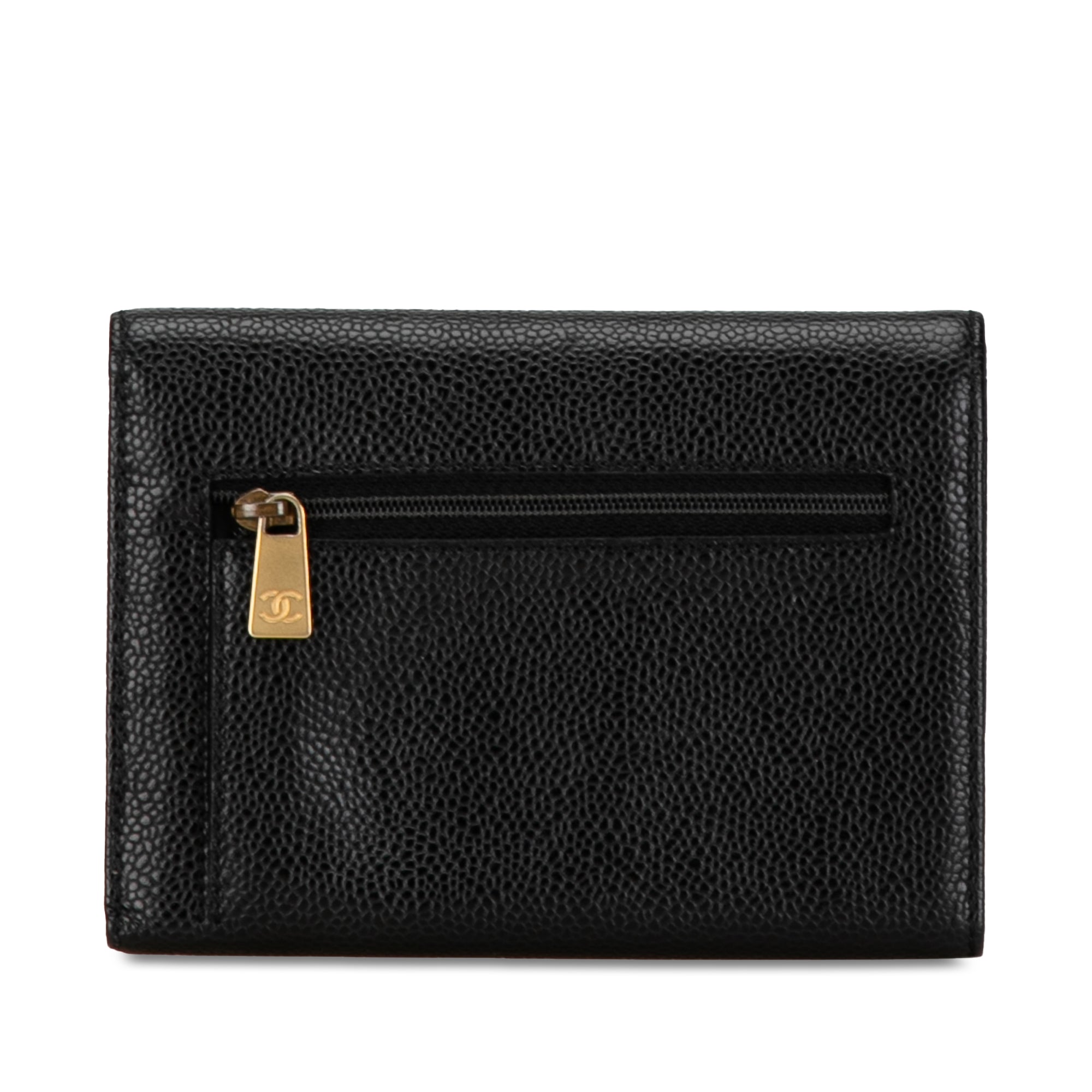 CC Caviar Trifold Wallet