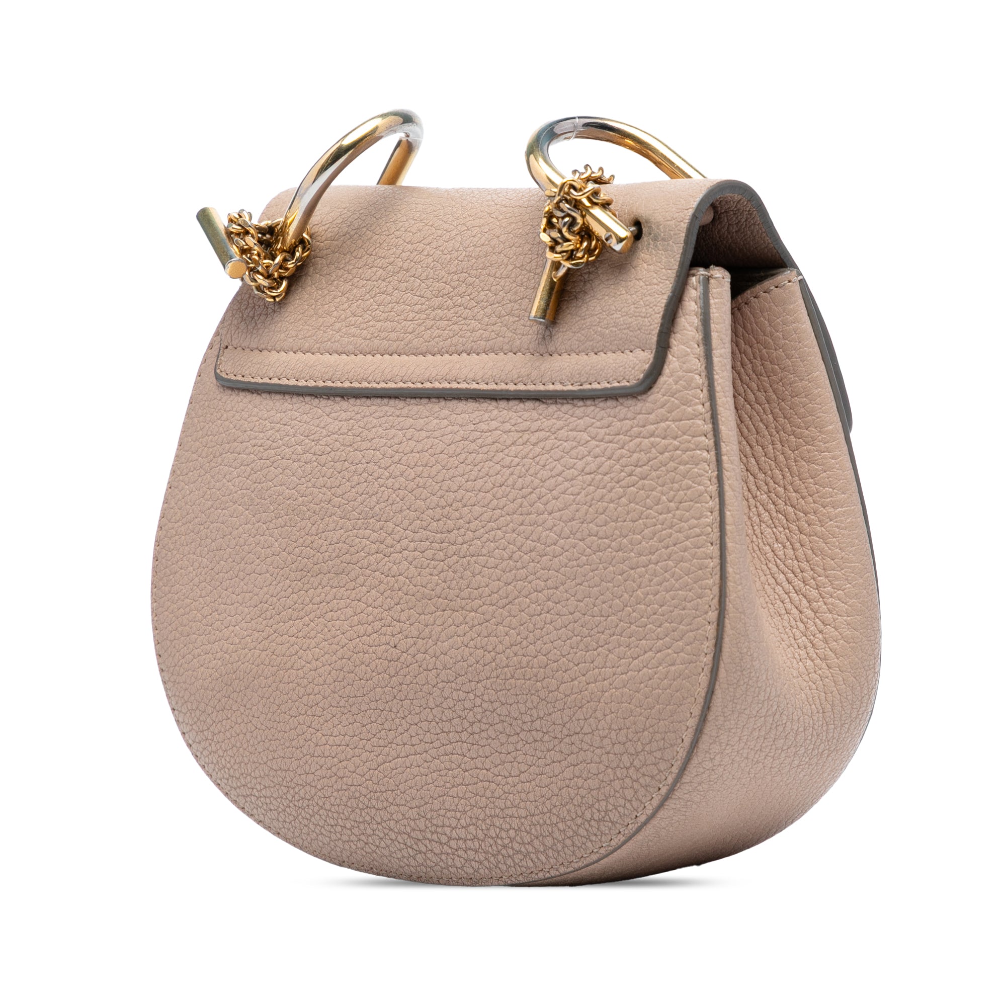 Mini Grained Lambskin Drew Crossbody