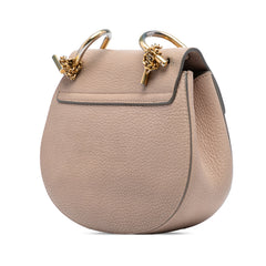 Mini Grained Lambskin Drew Crossbody
