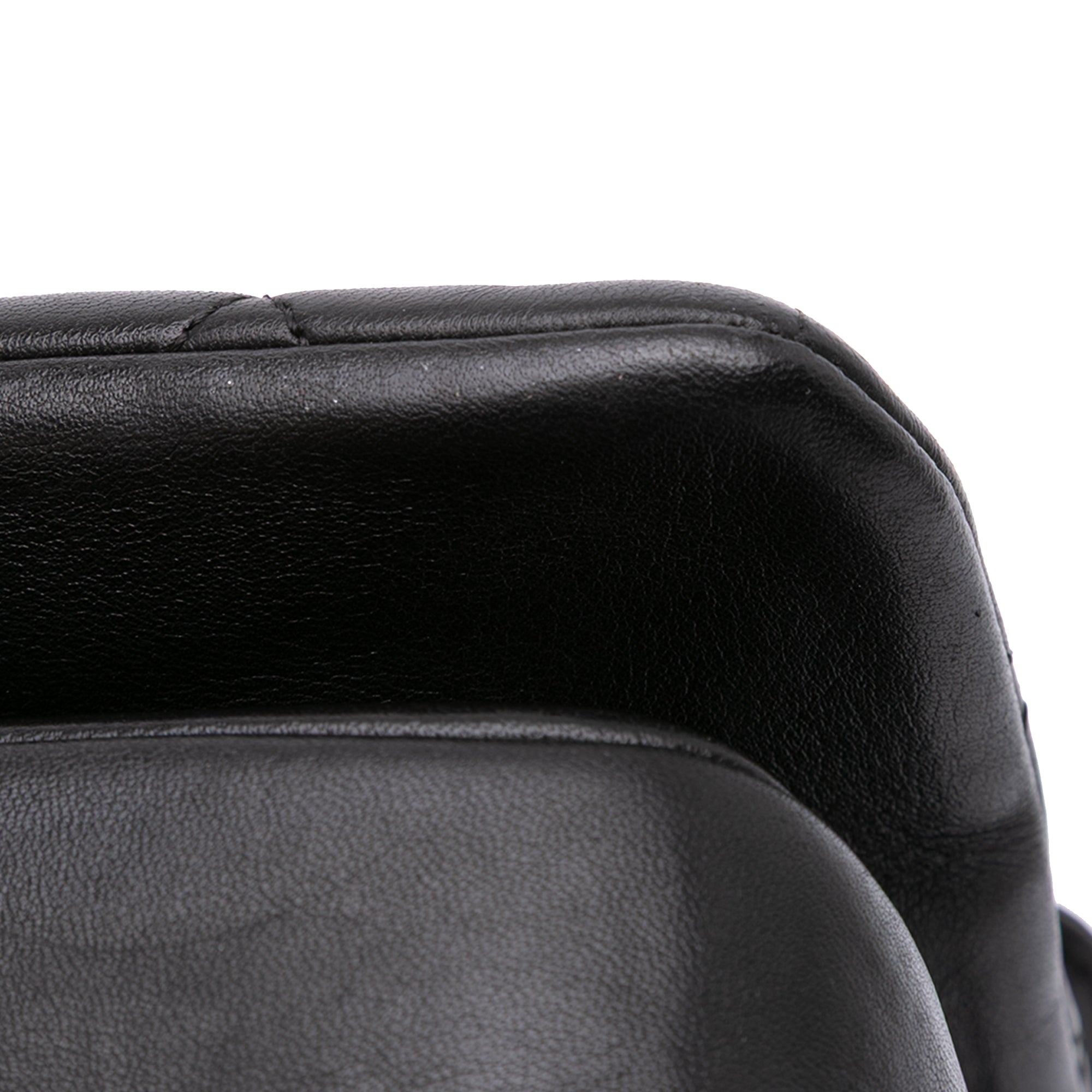 Large Lambskin Trendy CC Top Handle Bag