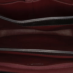 Large Lambskin Trendy CC Top Handle Bag