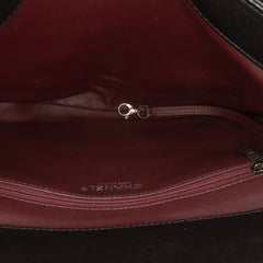 Large Lambskin Trendy CC Top Handle Bag
