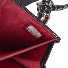 Lambskin 19 Flap Coin Purse With Chain