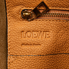 Medium Leather Flamenco Knot Tote