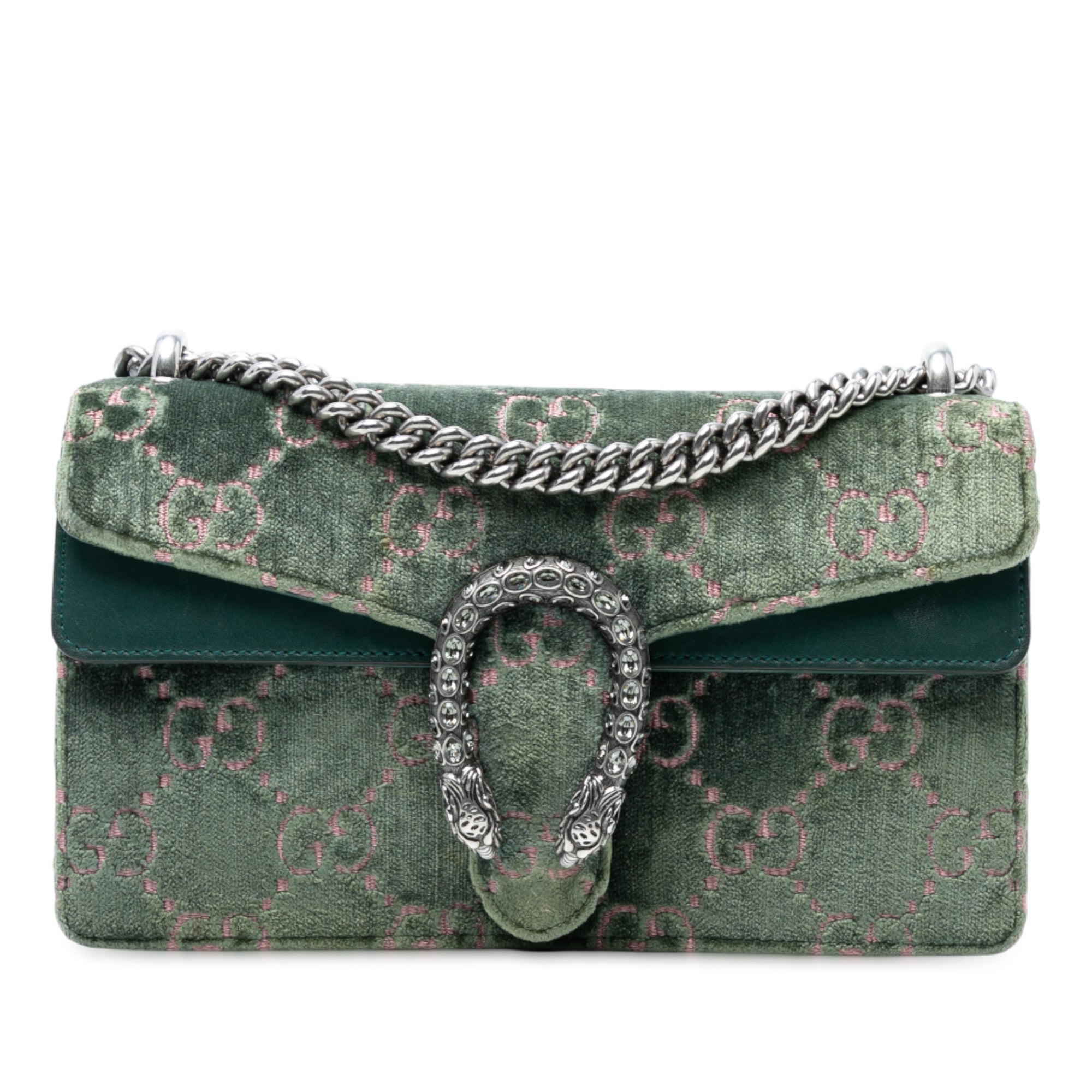 Medium GG Velvet Dionysus Crossbody