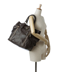 Leather Tote Bag