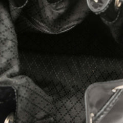 Nylon Bamboo Bucket Bag