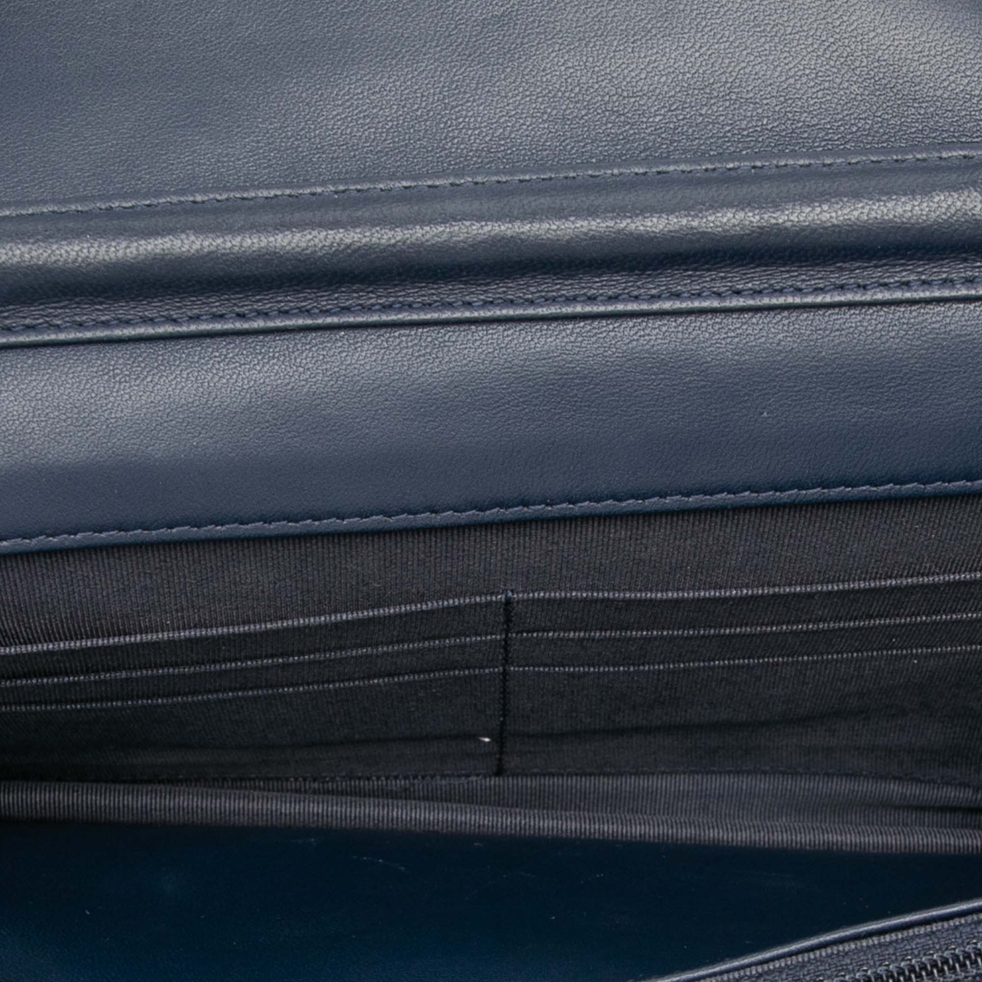 CC Quilted Lambskin Wallet On Chain