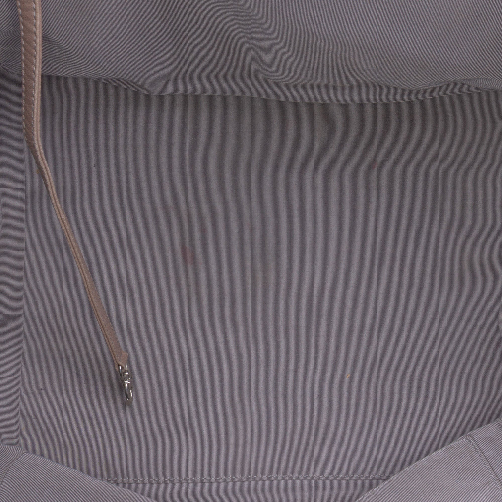 Medium Cracked Metallic Calfskin Modern Chain Tote