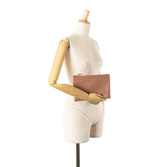 Nappa Intrecciato Clutch