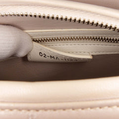 Medium Bicolor Lambskin Macrocannage Stitched Lady Dior