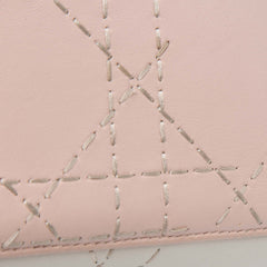 Medium Bicolor Lambskin Macrocannage Stitched Lady Dior