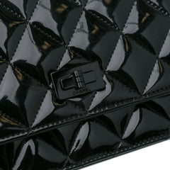 Quilted Patent Reissue 2.55 Wallet on Chain