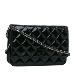 Quilted Patent Reissue 2.55 Wallet on Chain