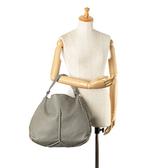 Large Washed Cervo Deerskin Hobo