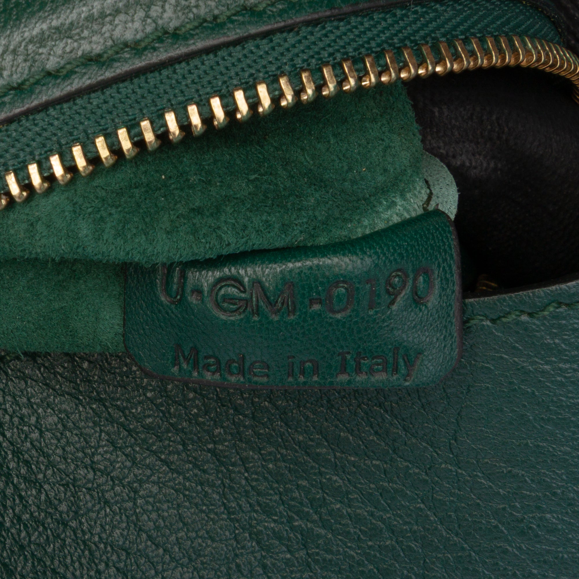Lambskin Horizontal Zipper Gusset Cabas Tote