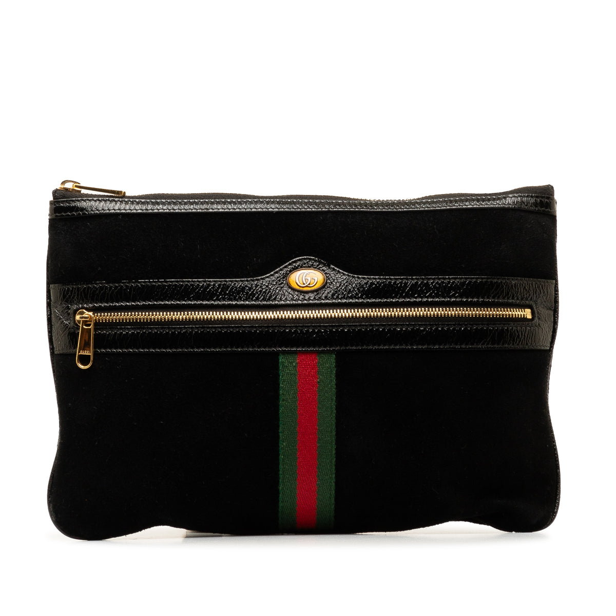 Ophidia Suede Clutch Bag_0