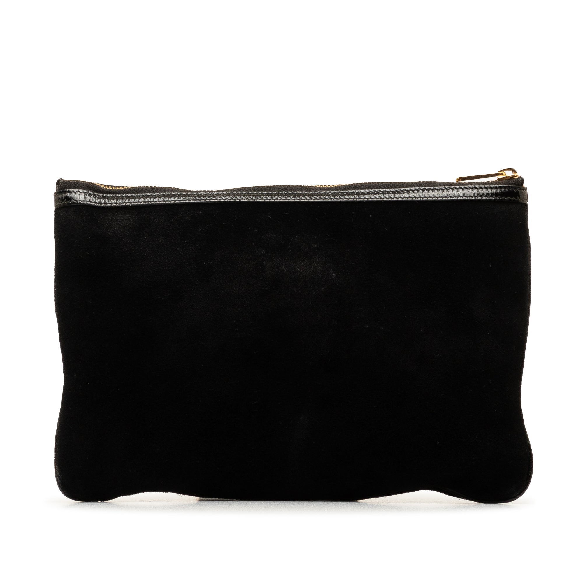 Ophidia Suede Clutch Bag_2